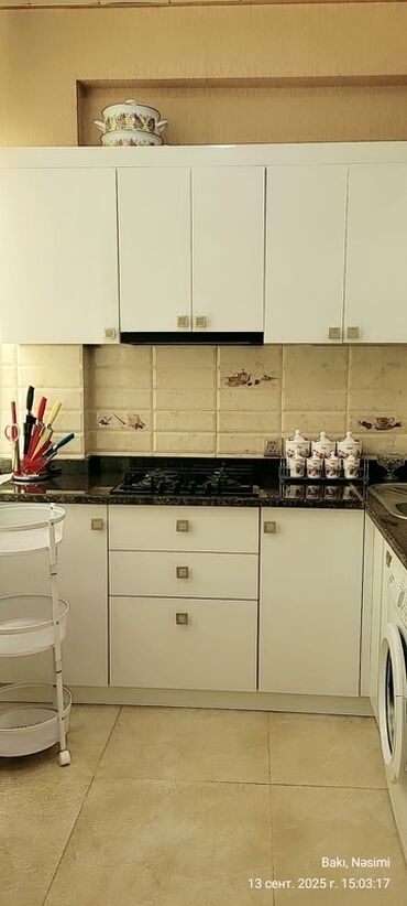 Uzunmüddətli kirayə mənzillər: Bu mənzil müasir dizaynlı mətbəx dəsti və geniş qonaq otağı ilə rahat -da lalafo.az — 5 Uzunmüddətli kirayə mənzillər: Bu mənzil müasir dizaynlı mətbəx dəsti və geniş qonaq otağı ilə rahat — 5