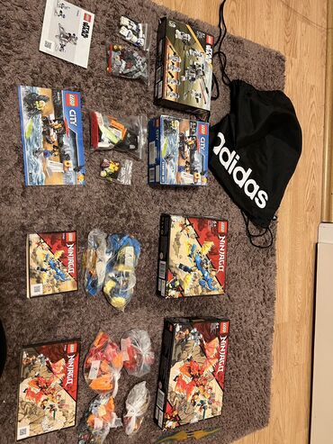 guralice bicikle za decu: Lego ninjago,city i star wars setovi/lot.Setovi su vecinom ne