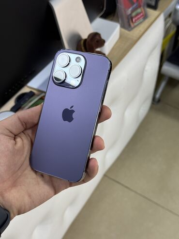 Apple iPhone: IPhone 14 Pro, 128 GB, Deep Purple