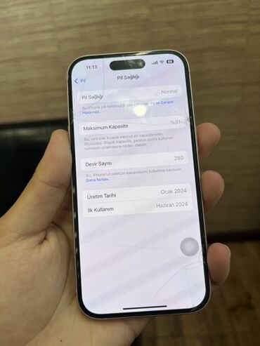 iphone 6 ekran: IPhone 15, 256 GB, Çəhrayı, Face ID