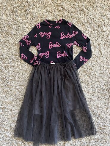 vuneni kompleti: Zara, Set: T-shirt, Skirt, 128-134