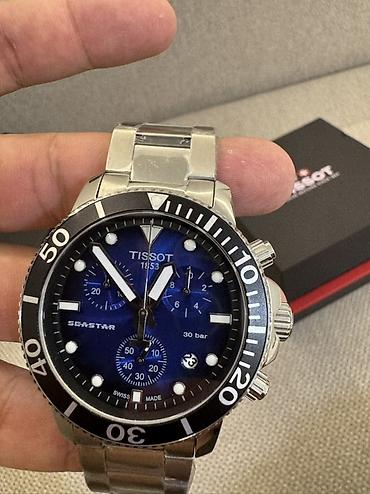 браслет часы: Спортивные часы часы, Tissot, Таймер и секундомер, Водонепроницаемые, Мужские, Новый — 6