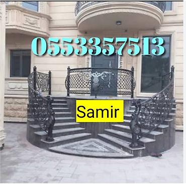 balkon sekilleri: Yeni Pilləkən məhəccəri, Alüminium — 7