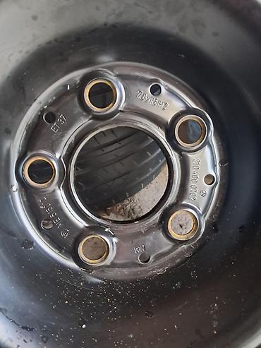 6 bolt disk: 205 60 R15 Teze diski teker 1 eded Mersedes surulmeyim Continental — 3