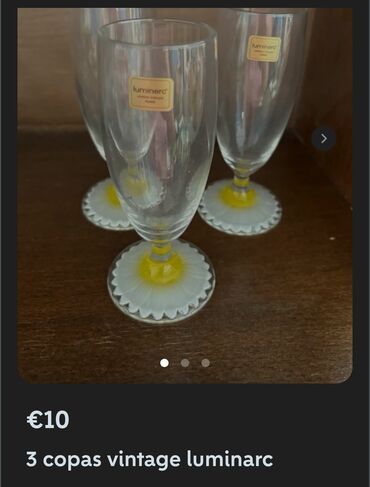 Čaše: Case za vino Luminarc,Francuska 80te. Case za vino,perfektne,sve na — 2