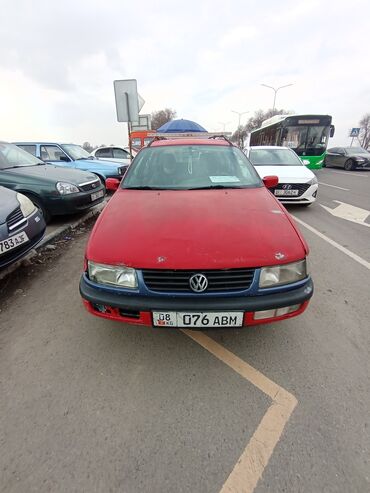 фольксваген бишкек: Volkswagen Passat: 1993 г., 2 л, Механика, Газ, Универсал