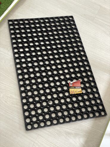 грязезащитный коврик: Придверный коврик Новый, Наружный, 50 см * 80 см, Прямоугольный, цвет - Черный