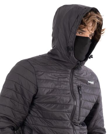 Куртки: HURLEY. СТЕГАНАЯ КОМПАКТНАЯ КУРТКА BALSAM.Вы любите экстремальные виды — 5