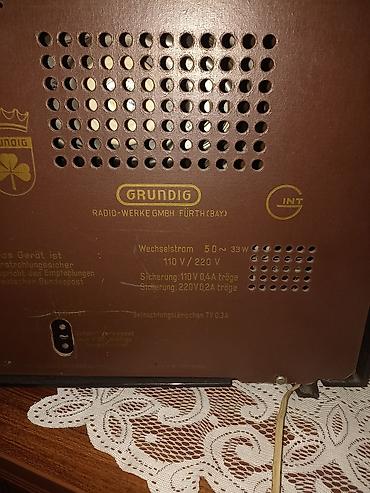 philips 298: Grundig lampalı radio qəbuledicisi – Type 997 ideal vəziyyətdədir tam — 4