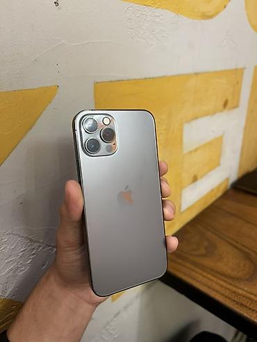 apple watch бишкек цена: IPhone 12 Pro, Колдонулган, 256 ГБ, Графит — 1
