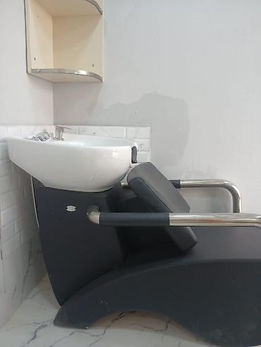 salon dolab: Salondan istifadə üçün yuma bölməsi – komfortlu saç yuma kreslosu və — 2