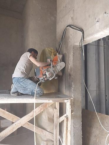 Beton işləri: Beton kəsimi və deşmə xidməti - Dəqiq ölçülü qapı-pəncərə açıqlarının — 6