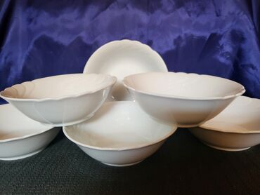 Ostali antikviteti: Cinije 1949-1954g Seltmann Weiden Nemacka. Cinije za supe,corbe — 1