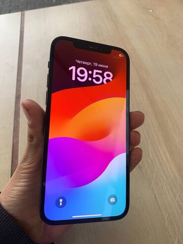элитные номера телефонов: IPhone 12, Колдонулган, 64 ГБ, Midnight, 78 %