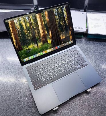 джойстик денди: Ультрабук, Apple, 8 ГБ ОЭТ, Apple M2, 13.3 ", Колдонулган, Жумуш, окуу үчүн, эс тутум NVMe SSD
