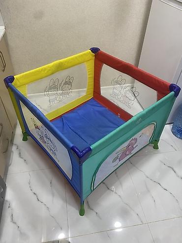 islenmis usaq manejleri: Uşaq üçün oyun çitləri (playpen) - Rəngli, yumşaq parça və möhkəm — 3