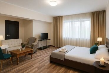 продается дом село ак жол: 50 м², 1 комната, Бронированные двери