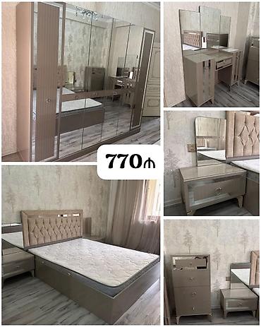 İkinəfərlik çarpayı, Dolab, Termo, Tumba, İşlənmiş