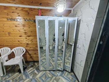 кровать 1 спальный: Шкаф для ванной, Б/у, С зеркалом, Железо