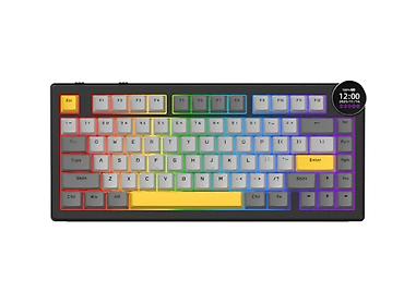 ajazz ak820: Клавиатура, Ajazz, Механическая, Bluetooth, Проводное подключение — 6