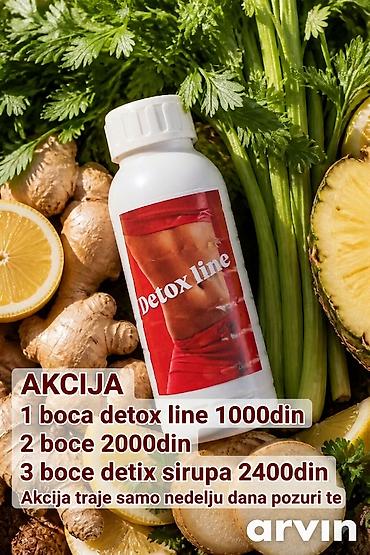 Lepota i nega: **Detox Line sirup / Kraljičin Detox sirup / Detix Med / Trex Cap A1 — 7