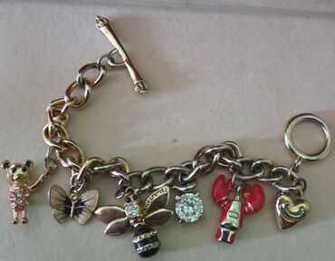 pletenje narukvica: Charm bracelet, Material: Stainless steel