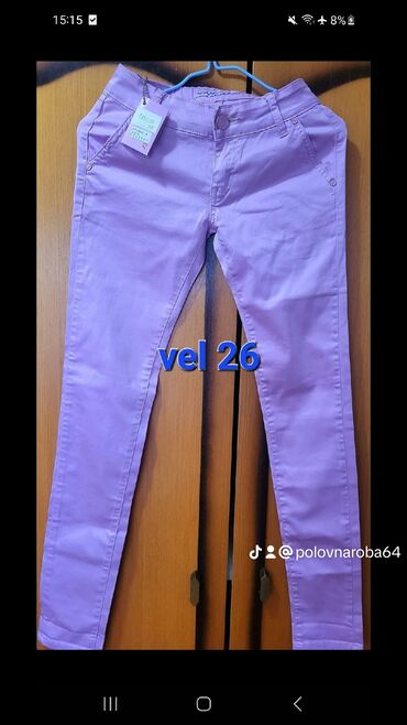 plava kosulja i crne pantalone: S (EU 36), Normalan struk