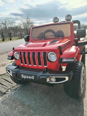 Dečiji električni automobili: Dečiji električni džip – crveni “Super Car” (Speed) - Električno — 2