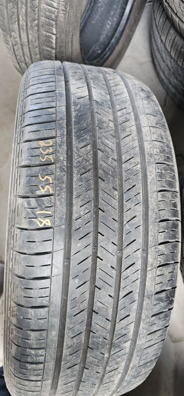Шины: Шины 235 / 55 / R 18, Лето, Б/у, 1 шт, Легковые, Корея, Kumho