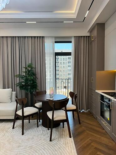 2 8: 3 комнаты, 92 м², Орто-Сай с. Элитка, 4 этаж, Дизайнерский ремонт — 1