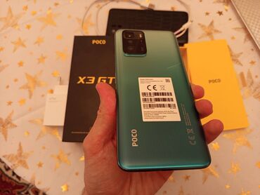 poco x3 azn: Xiaomi Redmi Note 10 Pro, 256 GB, rəng - Mavi, 
 Barmaq izi, Face ID, Sensor