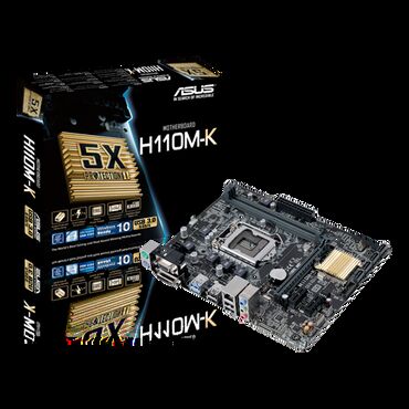 Videokartlar: Ana Platası Asus ASUS H110M-K, Yeni
