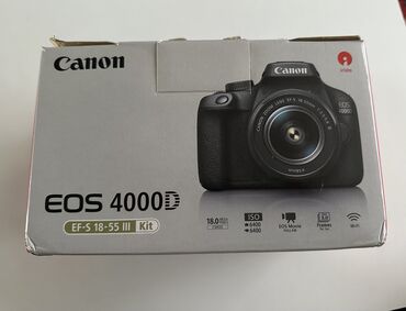 Fotokameralar: Canon EOS 4000D. Çox az işlənilib. Ehtiyac olmadığı üçün satılır+128 — 9