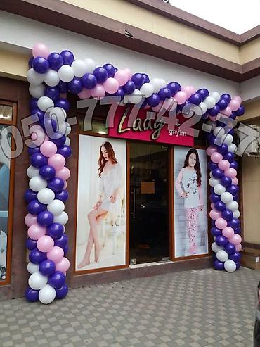 Digər oyuncaqlar: Sarlar bezek. Helium və adi şarlarla bəzədilmə. Decor shar dizayn — 4