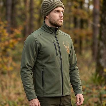 Ostale jakne: Softshell Lovačka Jakna sa Vezom „Gone Hunting“ i Jelen Vel s-3xl Cena — 4