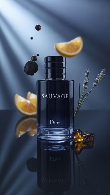 самые модные духи: Мужской парфюм Dior Sauvage представлен в элегантном стеклянном