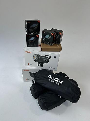 godox v1: Продам Godox Studio Kit - Все новое! 1. Godox SL60IID - 2 шт x 13,500 — 1