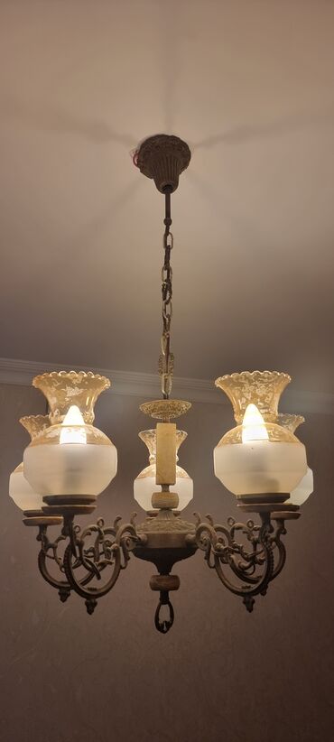 Çilçıraqlar: Çılçıraq, 5 lampa, Farfor