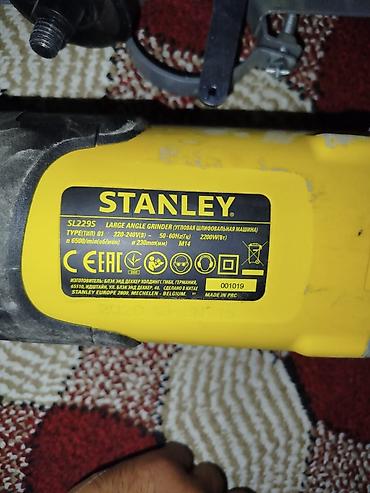 бетон тешу: Угловая шлифовальная машина Stanley SL229S, 2200 Вт. Мощная большая — 1