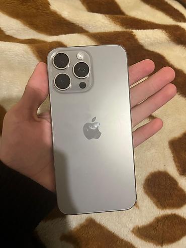 iphone 13 plus: IPhone 15 Pro Max, 256 GB, Natural Titanium, Face ID — 1