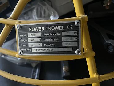 вертолёта: Затирочная машина по бетону POWER TROWEL PT30 Назначение: - Затирка — 2