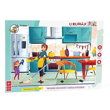 cofra patike: Vrabac slagalica „U kuhinji” – dečije puzzle sa 30 delova - Šifra — 1