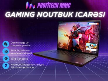 notebook samsung: Gaming Noutbuk İcarəsi 🔹 PROFITECH MMC təqdim edir 🔹 🎮 Güclü oyun