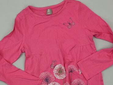 różowe sukienki letnie: Blouse, Little kids, 9 years, 128-134 cm, condition - Good