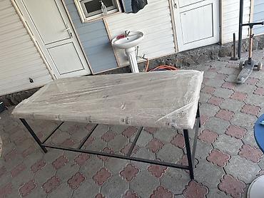 Оборудование для салонов красоты: Массажный/косметологический стол на металлическом каркасе - Прочная — 1