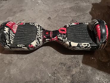 elektron velo: Qraffiti dizaynlı hoverboard (self-balance skuter) - Korpus — 3
