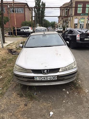 təkər olculəri: Peugeot 406 sedan - Kuzov: sedan, gümüşü rəng - Nömrə nişanı — 8