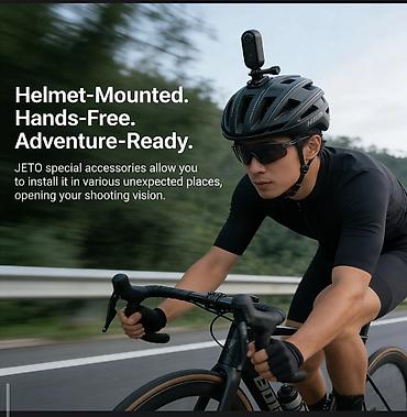 go pro 12: 4K WiFi Action Kamera – 30FPS Kompakt, hər yerə uyğun aksion kamera — 3