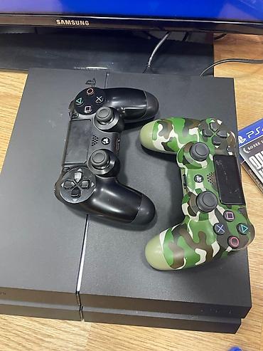 PlayStation 4 500GB iki pultu 6eded en maraqlı oyun disci konsol — 4