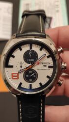 Qol saatları: Yeni, Qol saatı, Curren, rəng - Gümüşü — 3